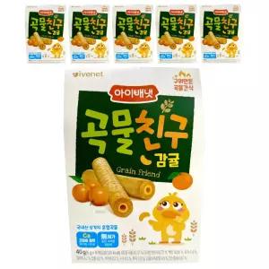 아이배냇 곡물친구 감귤 40g 6개