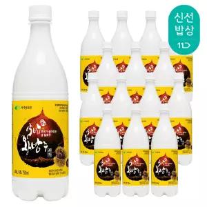 사곡양조장 공주 알밤주6도 750ml x15병 박스상품 캠핑/모임/대용량