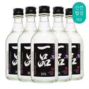 안동소주 일품 21도 350ml x5병 증류주