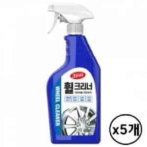 카렉스 3분세차 휠크리너 650ml 5개