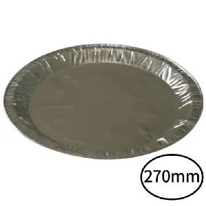 삼진 은박 접시 일회용접시 270mm 1박스 500개입 다용도 야외 업소