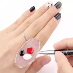 TBZ 핑거 파레트 대리석 원석 반지파레트 네일도구