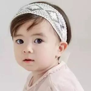 레이스 유아 헤어밴드 신생아용 아기 헤어밴드 여아 머리띠 4종