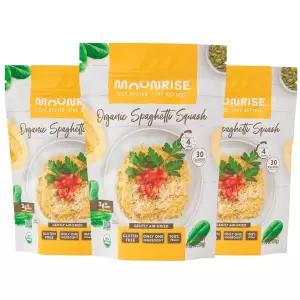문라이즈 스파게티 스쿼시 파스타 1.76온스 50g 최대 12온스 준비 재료 리얼 야채 1개 밀가루 프리 필러