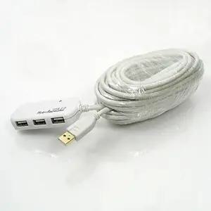 [COMS]고품질 TBZ Coms USB 리피터 및 USB 4포트 허브 A2356 멀티허브 USB아답터 PC용품 USB포트 WFM0C15