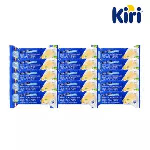 끼리 리얼스틱 치즈케익 30g 플레인 15개 / 조각케익 크림치즈 디저트 어린이집 간식 추천
