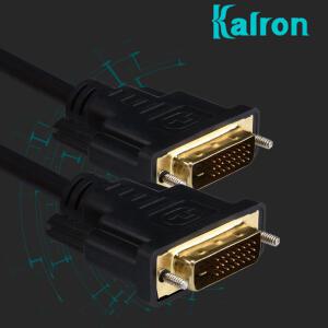 칼론 DVI TO DVI 듀얼 케이블 1.8M