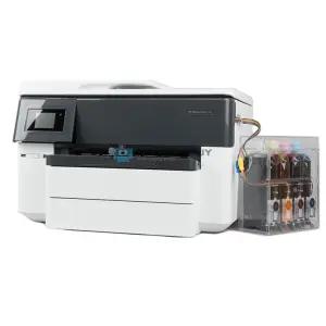 HP 오피스젯 프로 7740 무한잉크 프린터 A3 팩스 복합기 팩2400ml 무칩