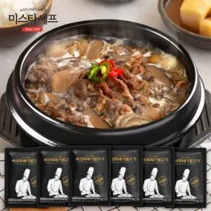 미스타셰프 버섯뚝배기불고기 400g 6팩