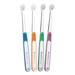 본니칫솔 112(SH)-4개(색상랜덤발송) 본니 딥클린 어금니 사랑니 전용 이중미세모 잇몸 자극 없이 어금니 뒤쪽까지 시원한 국산 칫솔