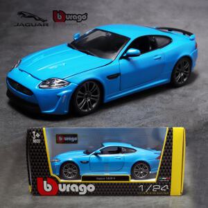 브라고 1:24 재규어 XKR-S Blue 모형자동차 다이캐스트 자동차장난감