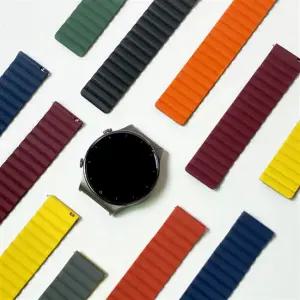 갤럭시워치4클래식 40mm 42mm 44mm 46mm 호환 실리콘마그네틱밴드 시계줄 스트랩