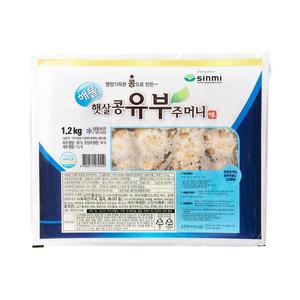 [기타]신미 해물 햇살콩유부주머니 1.2kg