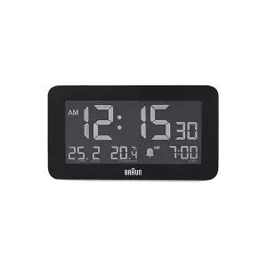[BRAUN] BC10B 디지털 크레센도 알람 날씨 공용 탁상시계