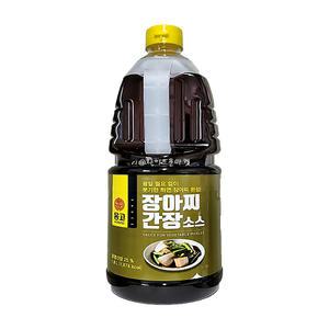몽고 장아찌 간장 소스1.8L X 2개