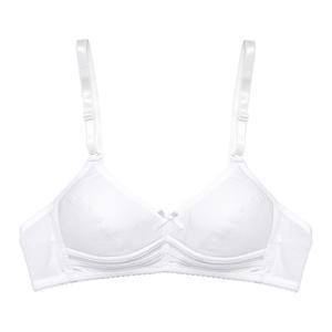 국산 AA202 인견 주니어 브라 2단계 슬러브 여학생 중학생 노와이어(75A 80A 85A)