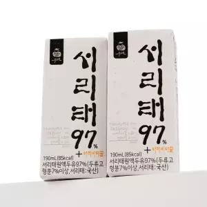 두보원 서리태97+두유 16입/국산서리태검은콩 100%,고단백,벌꿀함유,콩물,콩국수.무첨가,영양간식,효도선물