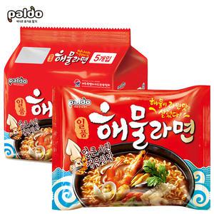 팔도 일품해물라면 멀티팩(5개입) x 4봉/해물라면 무료배송