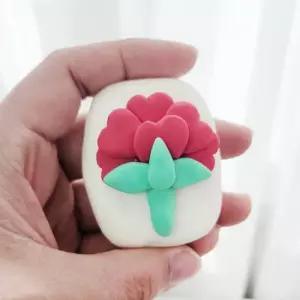 아트박스 72페이지 카네이션1 비누 두개 만들기 키트 DIY KIT 클레이비누