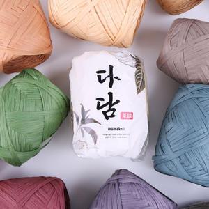 마마니트 10+1 다담 뜨개실 100g 대용량 한지실 종이실 다담실 루피실 라피아실 페이퍼얀
