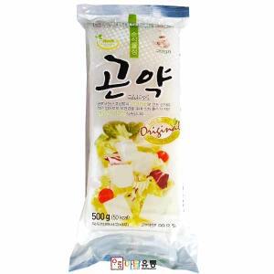 대신물산 곤약묵(묵곤약) 500g 20개 1박스 무.배 유통기한 26.6.18까지 제품