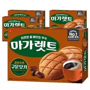 롯데제과 마가렛트 구운모카, 대, 352g, 4개