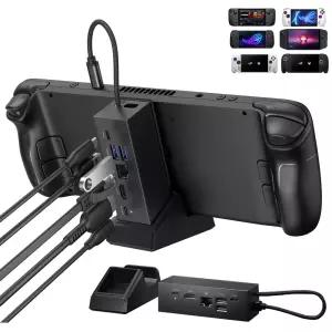 스팀덱 독 모듈러 도킹스테이션 JSAUX ROG XBOX ALLY 리전고 UMPC