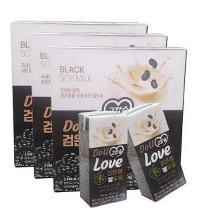 한미 고칼슘 검은콩 쌀두유 190ml (16팩 X 3세트)