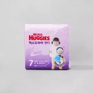 [NEW] 하기스 맥스드라이팬티7 공용 특점보 24매
