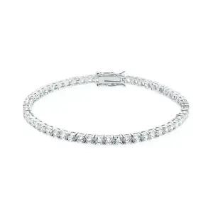 [로이드]동아수성 [기간 한정 50%OFF] 화이트타임리스 3MM 베이직 테니스 팔찌(L) LLBB23301T-18cm