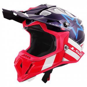 LS2 헬멧 MX470 SUBVERTER EVO CONSTELLATION RED WHITE BLUE 오프로드 풀페이스헬멧 최상의착용감 경기모