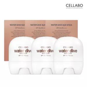 셀라보 워터 다이브 선스틱 25g 3개 (SPF50+/PA++++)