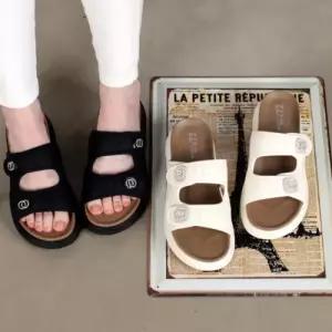 [제이시]제이시 발편한 키높이 여자통굽 여름 슬리퍼 5cm S157