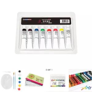 (7.5ml)(8색) 비비드 염색물감/염색/패브릭/물감/섬유/아트/옷물감/옷그림/놀이/의류/천물감/티셔츠/디자인