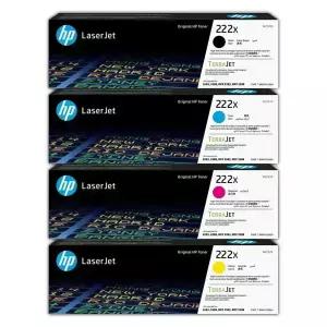 HP 정품 프린터토너 NO.222X W2220X W2221X W2222X W2223X 세트