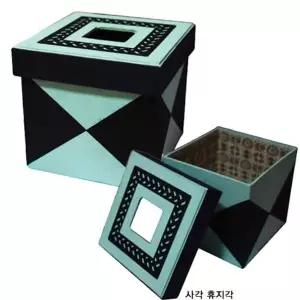 [셀러에이드]한지공예 사각휴지케이스