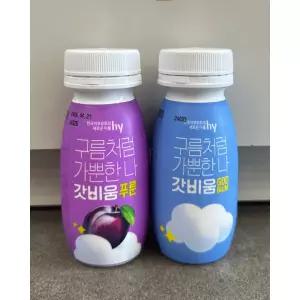 에치와이 갓비움 푸룬 6개 + 요구르트 6개 유산균 요구르트 프로바이오틱스 식이섬유