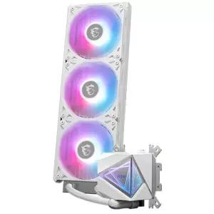 MSI MAG 코어리퀴드 I360 ARGB CPU 3열수냉 쿨러 AM5 인텔 14세대 15세대 화이트