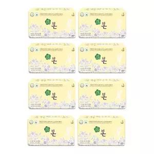 유기농본 100% 유기농 순면패드 착한 생리대 중형 30매 x 8팩