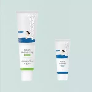 라운드랩 자작나무 무기자차 선크림 50ml+20ml 클렌저