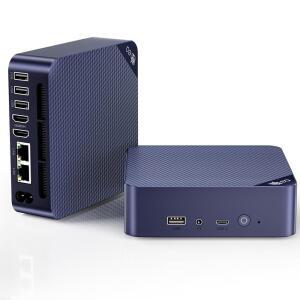 Beelink EQ14 미니 PC, 인텔 13th 트윈 레이크-N150(최대 3.6GHz, 업그레이드된 N100), 16GB DDR4 RAM 500GB M.2 SSD, 듀얼 LAN 데스크톱 컴퓨터 지원 4K@60Hz 디스플레이/WiFi 6/BT 5.2 가정/사무실용