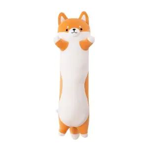 대형 모찌 인형 강아지 베개 롱 바디필로우 허스키 쿠션 시바견 동물