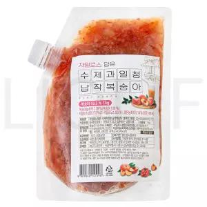 자일로스 담은 납작복숭아청 (냉동) 1kg 1개