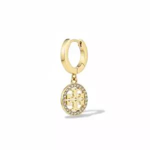 토리버치 MILLER PAVE HOOP EARRING 87041-783) 밀러 파베 후프 이어링)