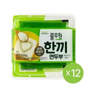 풀무원 한끼연두부 참깨흑임자 12개(24입)