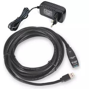 NEXTU NEXT-USB05U3PW USB 3.0 리피터 연장 케이블 5M 어댑터 포함 ino