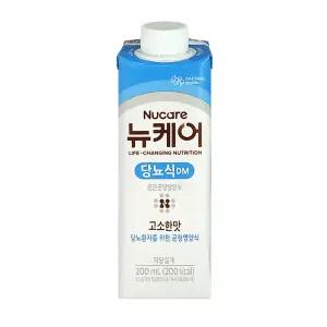 뉴케어 당뇨식 완전균형영양식 DM 200ml x 60팩 / 당뇨환자 식사대용 영양식