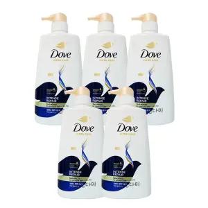 도브 샴푸 인텐스 리페어 680ml x5개
