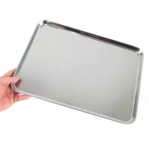 동복 스텐 직사각 트레이 5호 (39 x 27cm) 쟁반 테이블 스텐쟁반