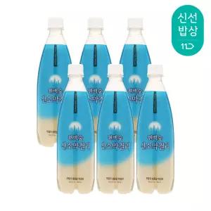 [품질보장] 청산녹수 편백숲 산소막걸리 6.5도 750mlx6